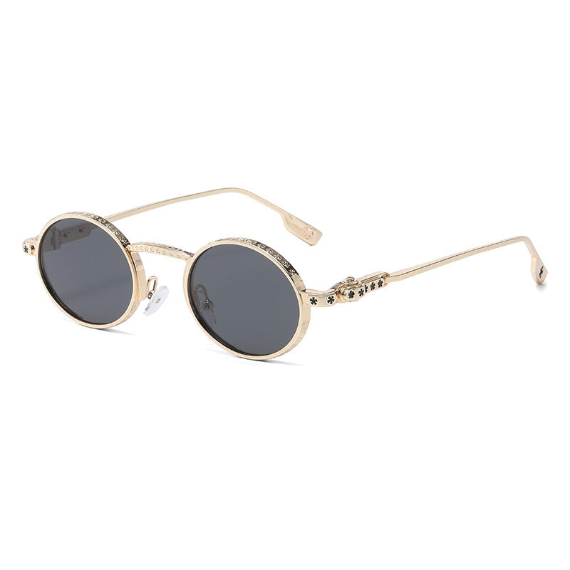 Dame Elegant solbrille med filigran detaljer Luvikno