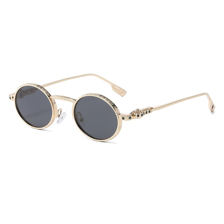 Dame Elegant solbrille med filigran detaljer Luvikno