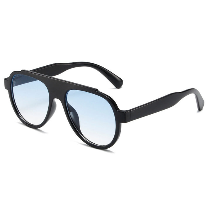 Dame moteriktig solbrille i iøynefallende dyreprint Luvikno
