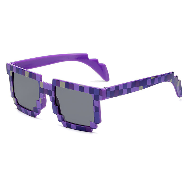 Dame kreative Pixel-solbriller Luvikno