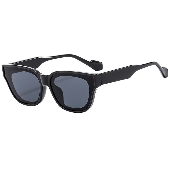 Dame trendy Cat-Eye solbriller i iøynefallende design Luvikno