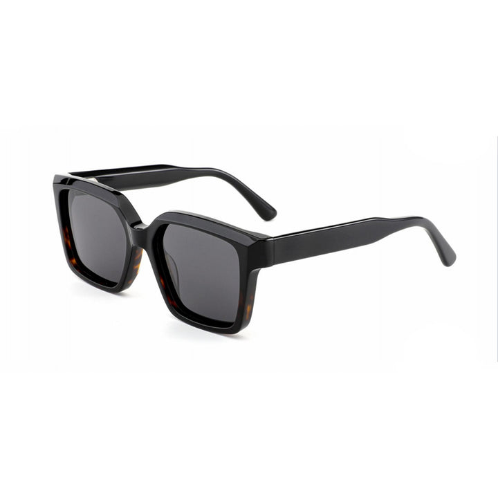 Damer moterik solbrille i markant kvadratisk design Luvikno