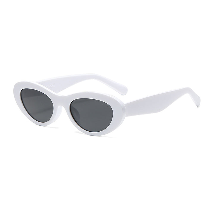 Dame moteriktig solbrille i elegant cat-eye stil Luvikno