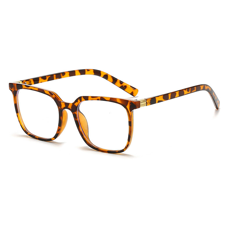 Dame moteriktig oversized solbrille Luvikno