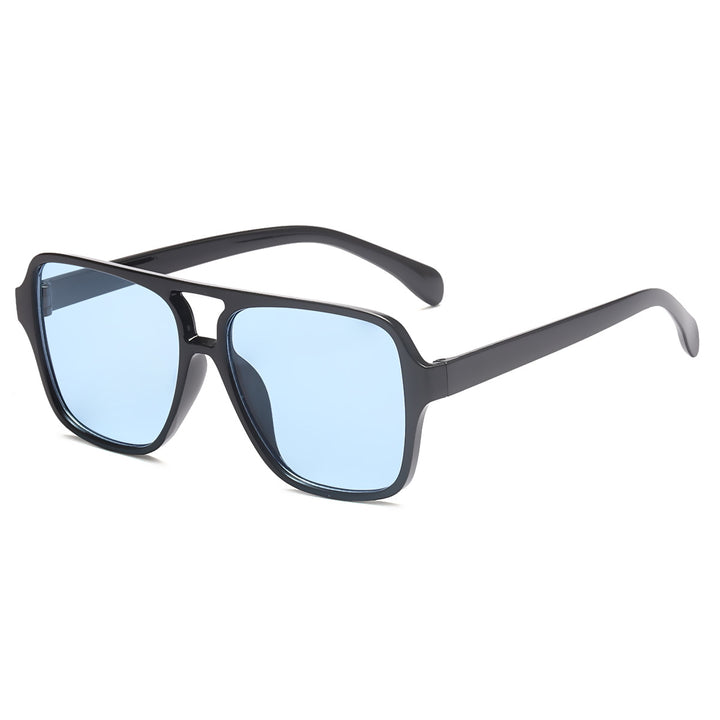 Dame kvadratisk solbrille med elegant overgangsramme Luvikno