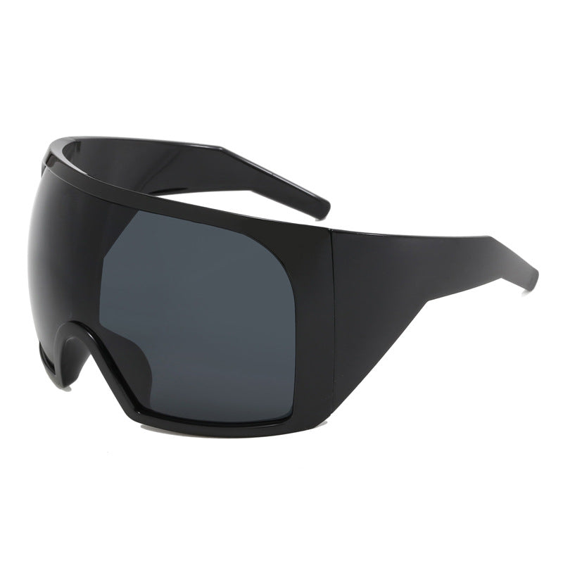 Dame sporty solbrille med aerodynamisk design Luvikno