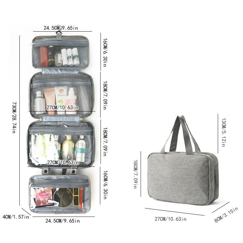 Unisex Organizer Bag med to separate rom Luvikno