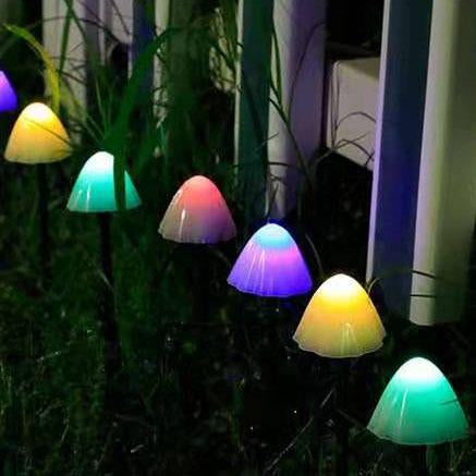 Samtidig Kreativ Plast Solenergi LED Sopplamper Lyskilder For Utendørs Terrasse | Luvikno