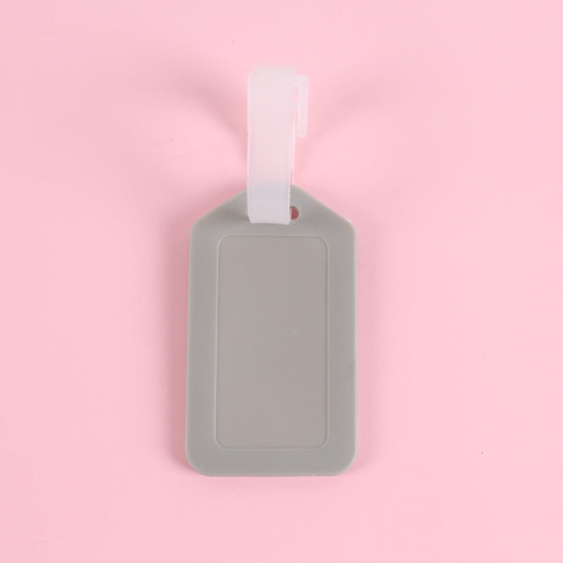 Unisex fleksibel silikon bagasjelapp Luvikno
