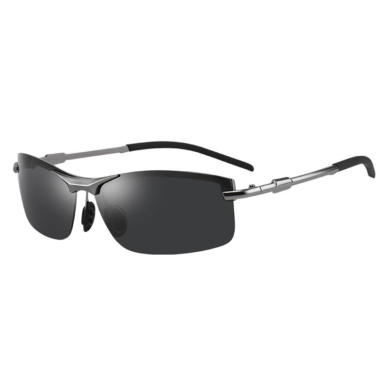 Herre Sporty Solbriller med Ergonomisk Design og Polariserte Linser Luvikno