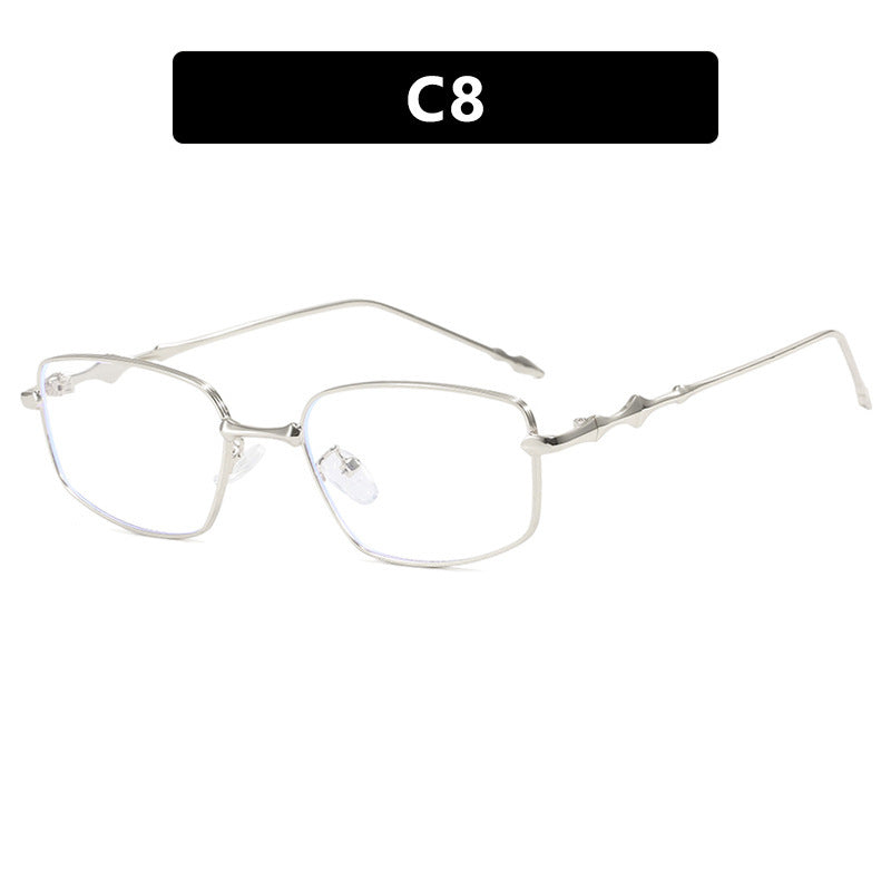Dame moteriktig kvadratisk solbrille i unikt design Luvikno