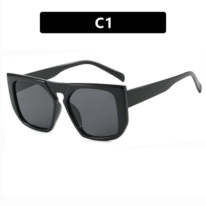 Dame firkantet motes solbrille Luvikno