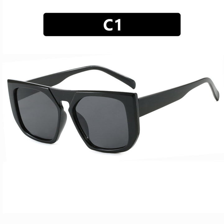 Dame firkantet motes solbrille Luvikno