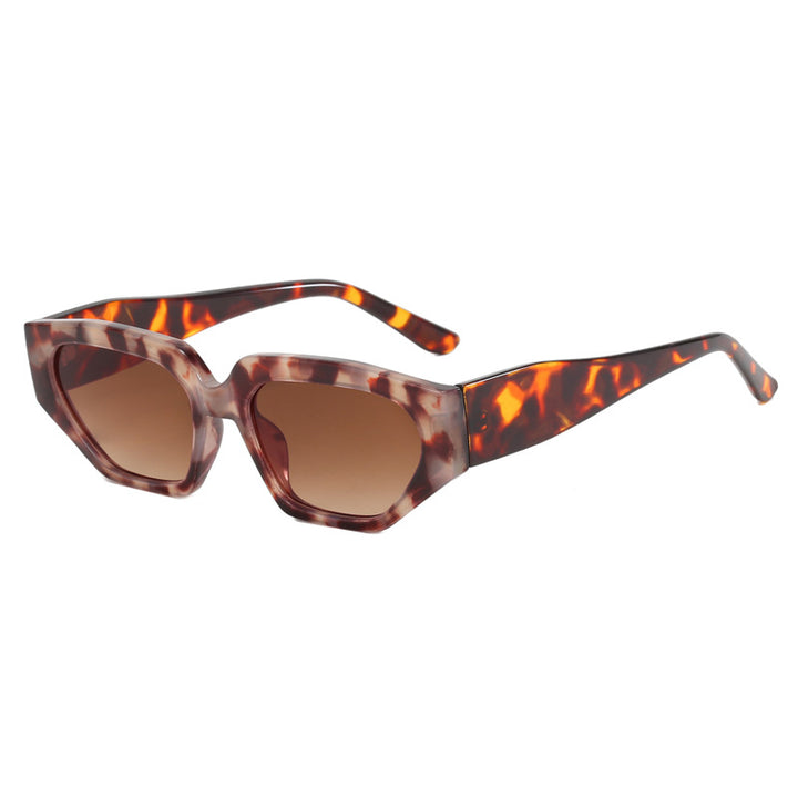 Dame stilige oversized solbriller Luvikno