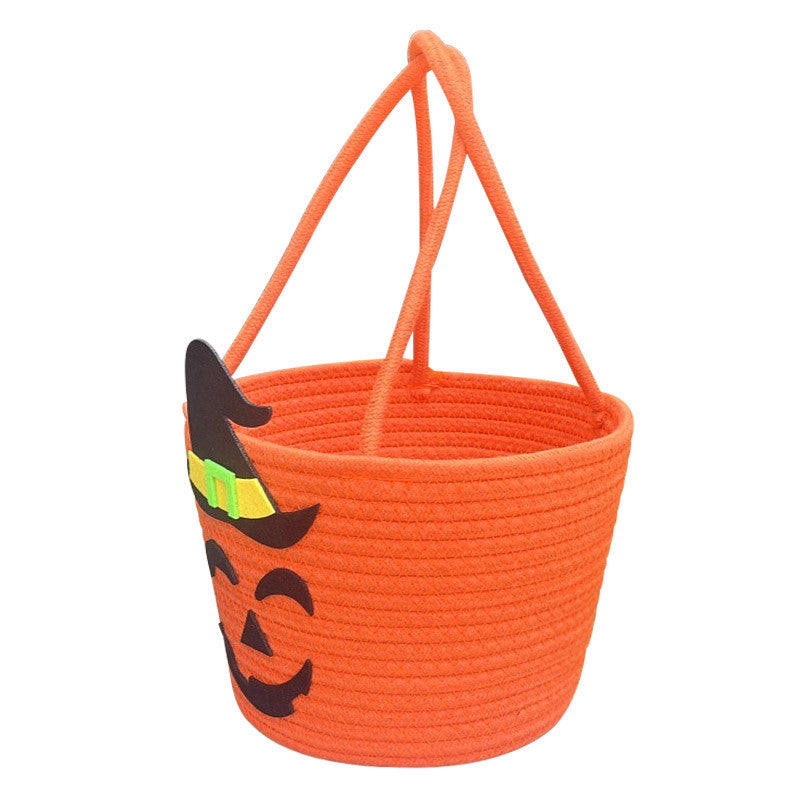 Dame Halloween Kurv med heksehatt-motiv Luvikno