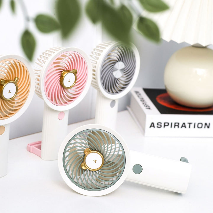 Dame Bærbar Håndvifte med kreativ kjøling og aromadiffuser Luvikno