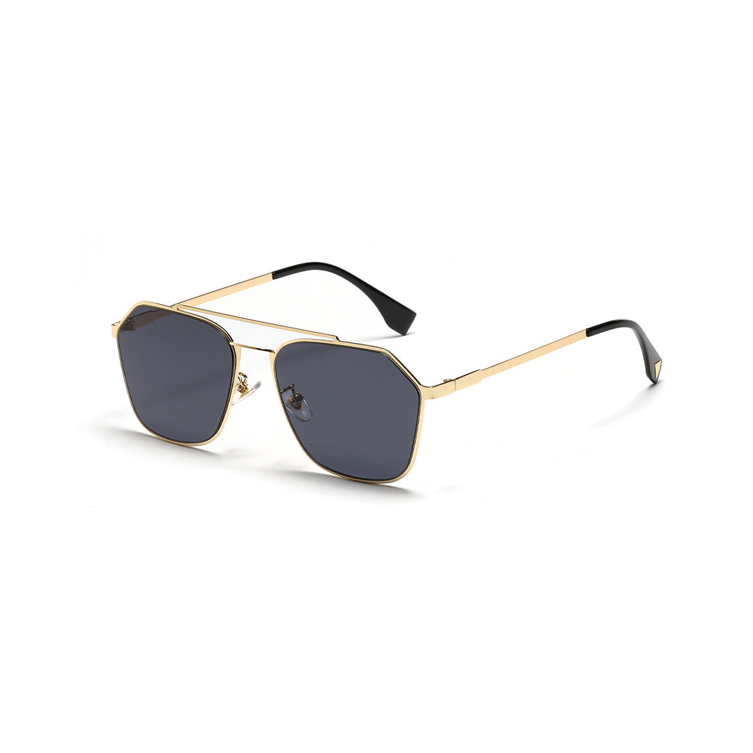 Dame modische åttkant solbrille med UV-beskyttelse Luvikno