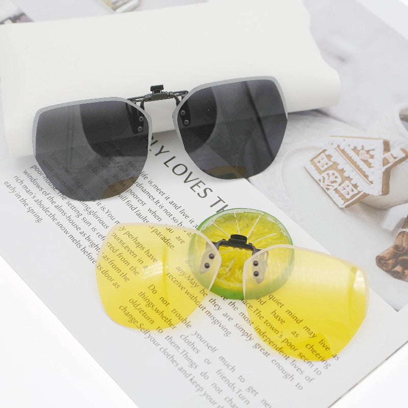 Dame moterik Oversized-solbrille med kvadratisk design Luvikno