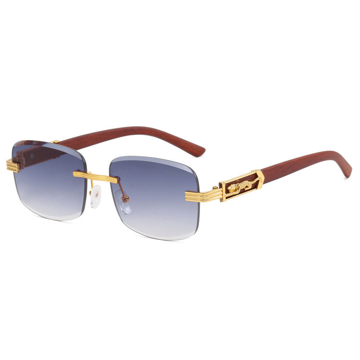 Dame designer solbrille med luksuriøse accenter Luvikno