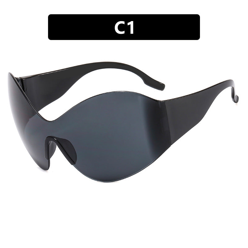 Dame futuristisk solbrille Luvikno