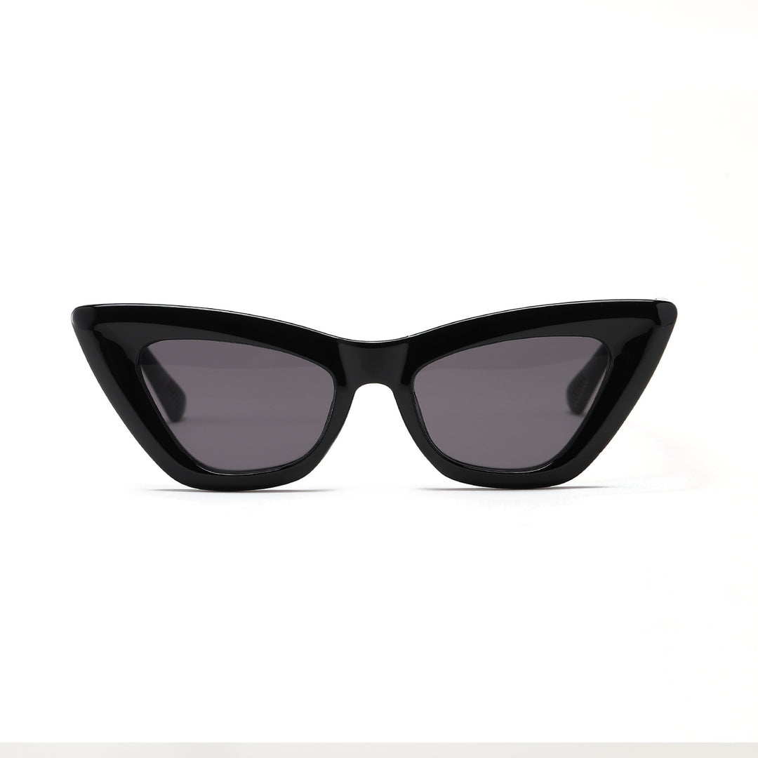 Dame Cat-Eye solbriller med moderne og elegant design Luvikno