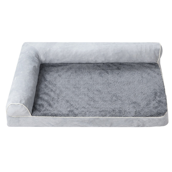Unisex ortopedisk koset bed for kjæledyr Luvikno