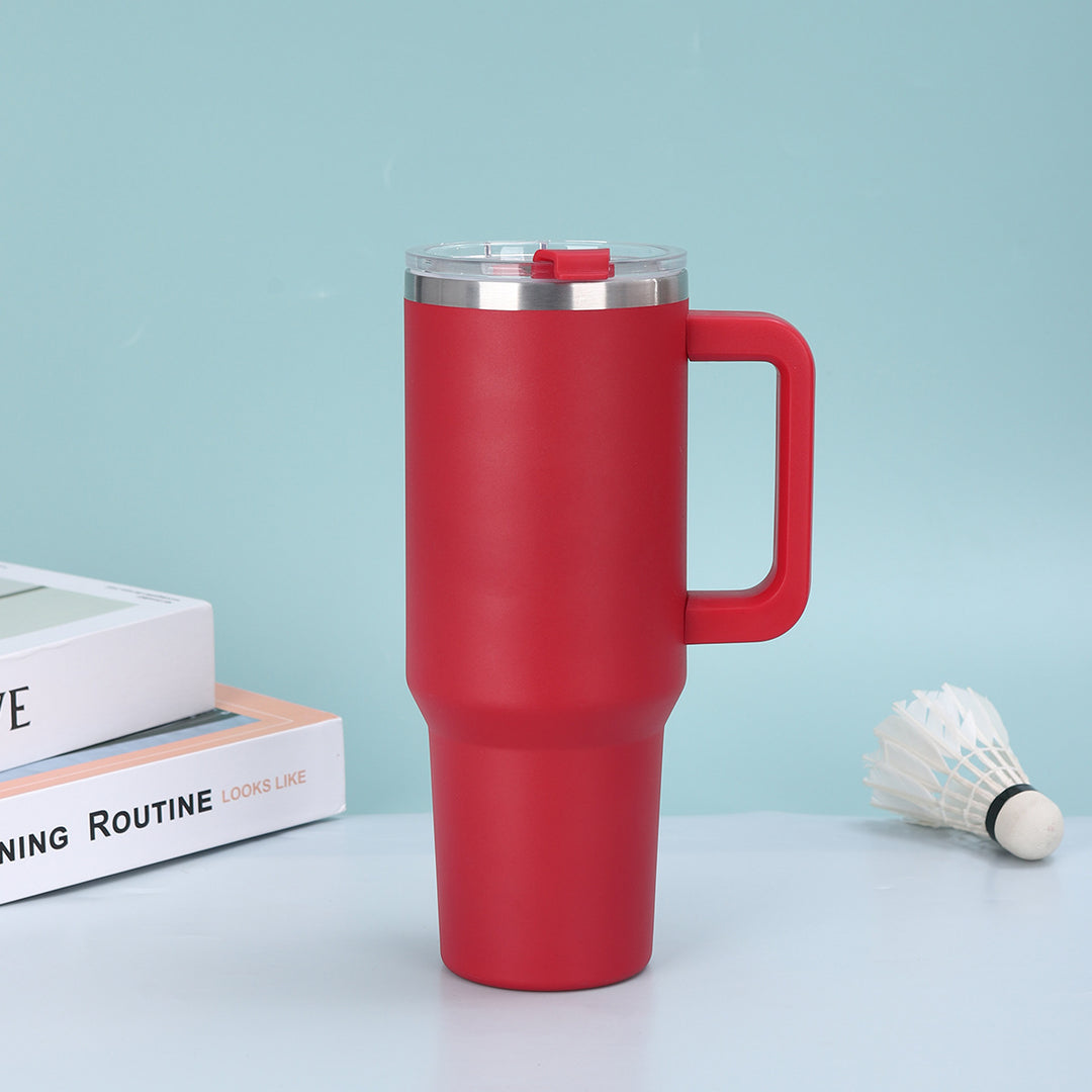Kvinne Høy- kvalitet Termisk Kopp med Ergonomisk Håndtak og Leak-Proof Lokk Luvikno