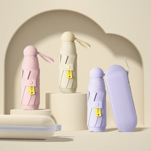 Unisex Sammenleggbar Paraply med UV-beskyttelse Luvikno