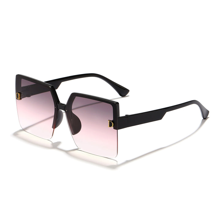 Dame kvadratisk solbrille med elegant gradient Luvikno