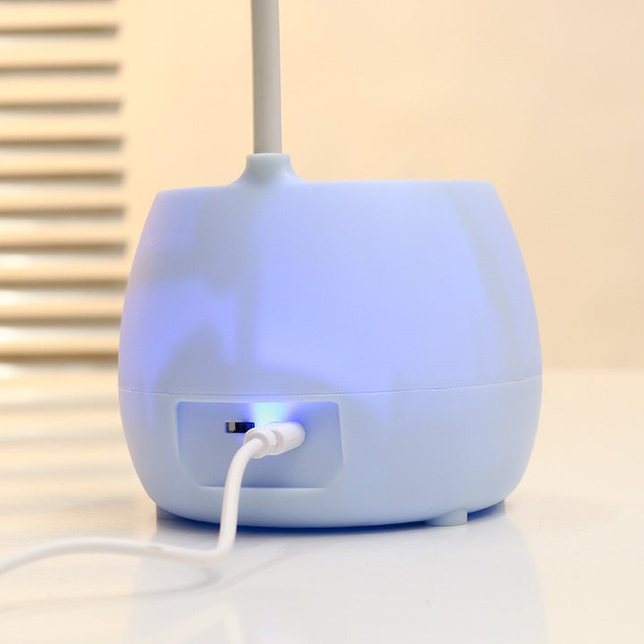 Dame LED skrivebordslampe med fleksibel arm Luvikno