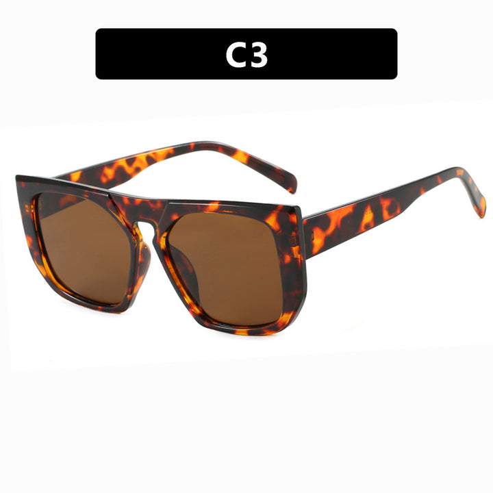 Dame firkantet motes solbrille Luvikno