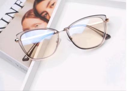 Damer moteriktig Cat-Eye solbrille med UV-beskyttelse og ergonomisk design Luvikno