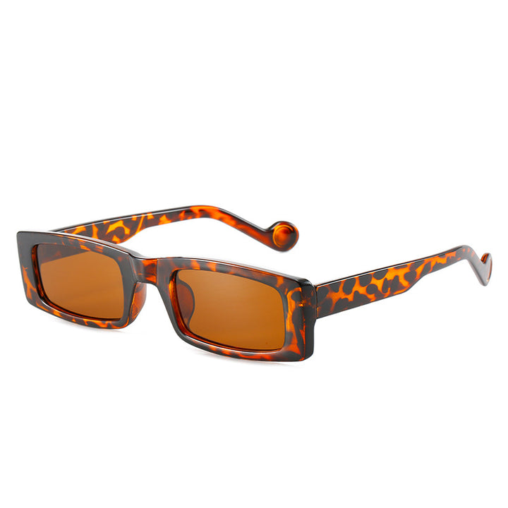 Dame trendy firkantet solbrille Luvikno