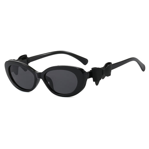 Dame moteriktig solbrille med lekent sløyfedesign Luvikno