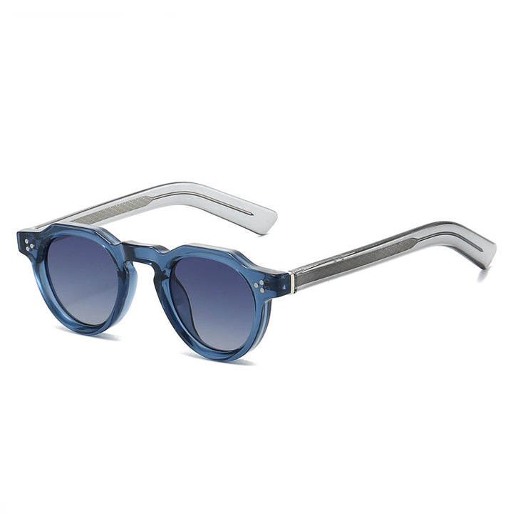 Dame moteriktig solbrille med ekstravagant ramme og UV-beskyttelse Luvikno