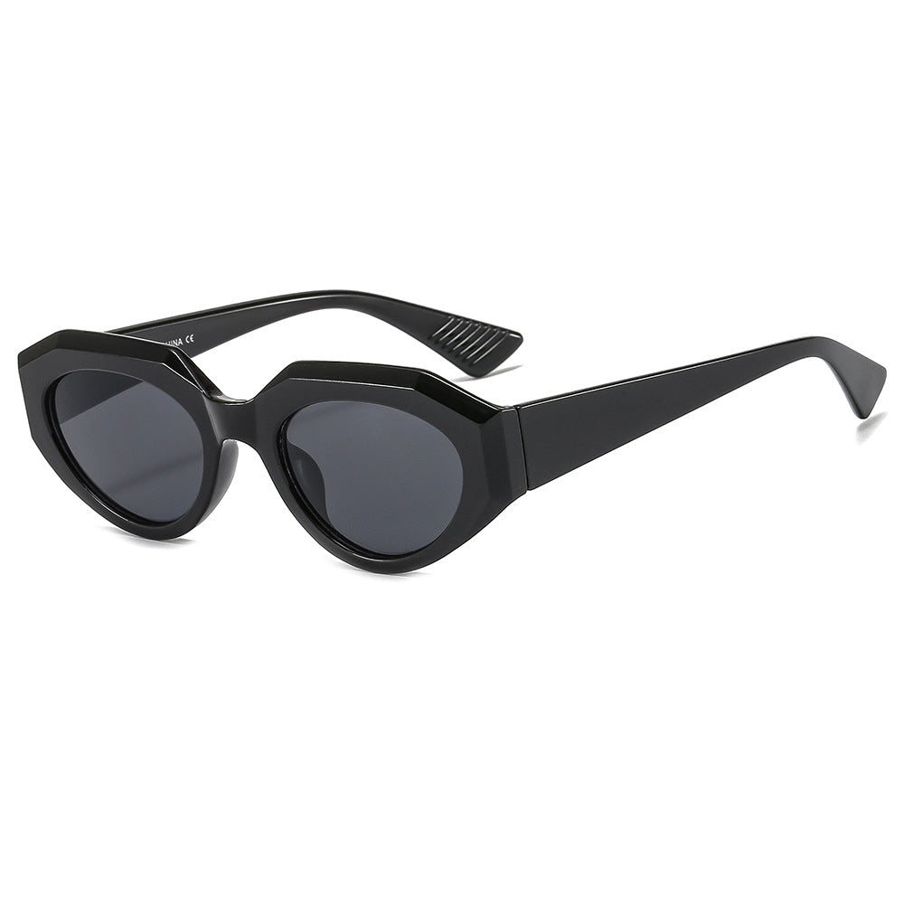 Dame trendy Cat-Eye solbriller Luvikno