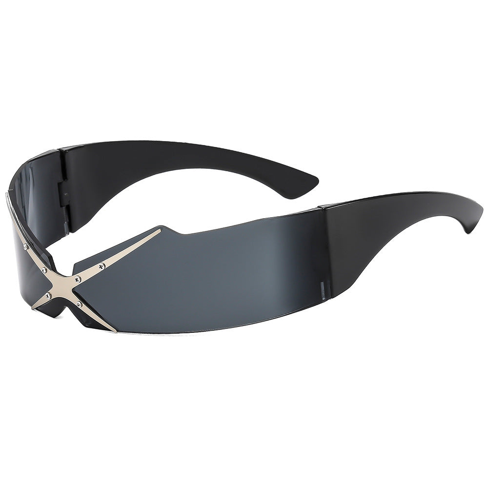 Dame futuristisk sportssolbrille Luvikno