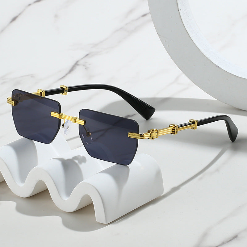 Dame Geometrisk Solbrille Luvikno