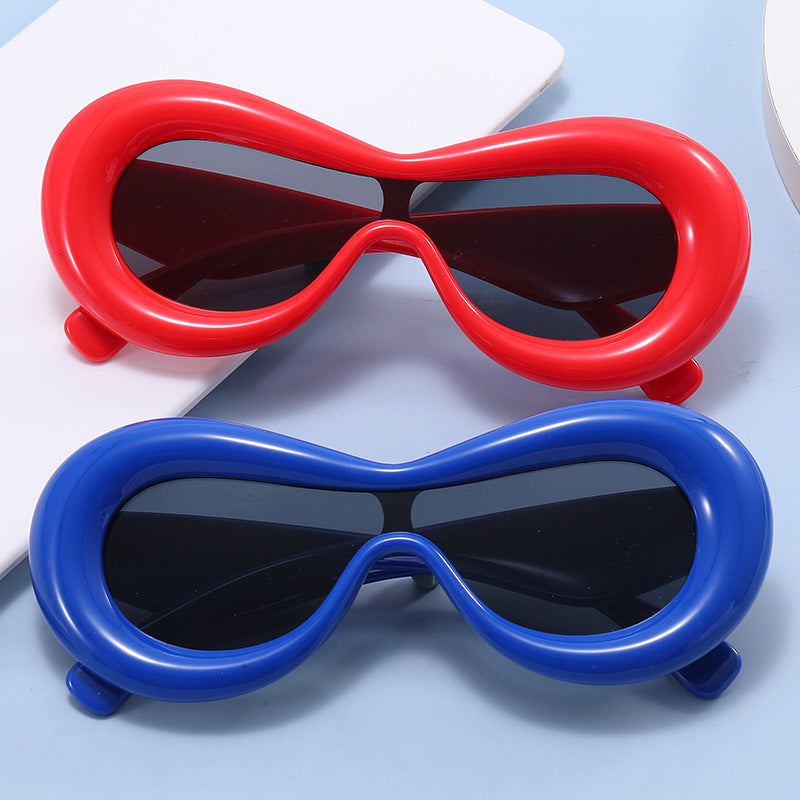 Dame futuristisk design-solbrille Luvikno