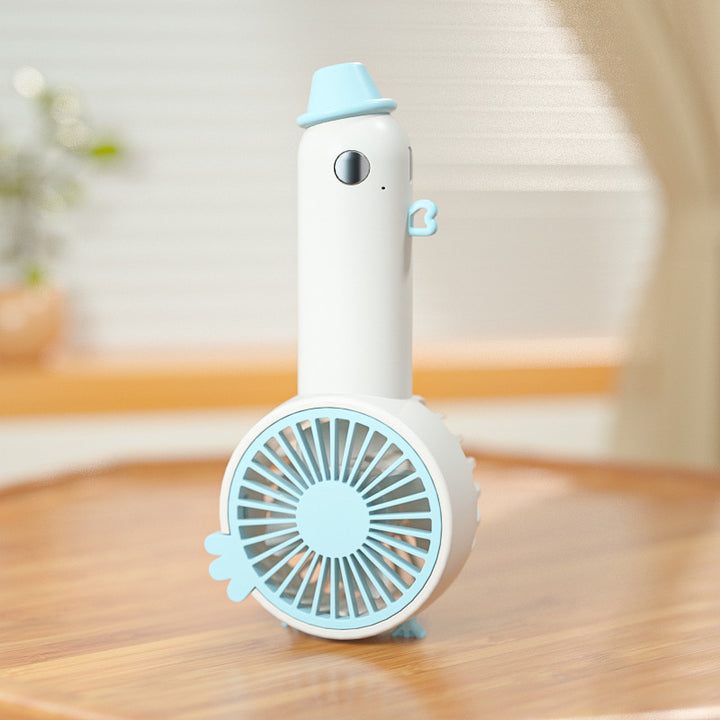 Unisex Bærbar Dyredesign Mini Vifte Luvikno