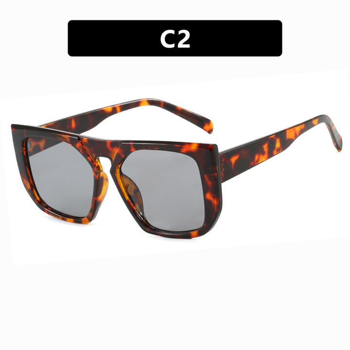 Dame firkantet motes solbrille Luvikno