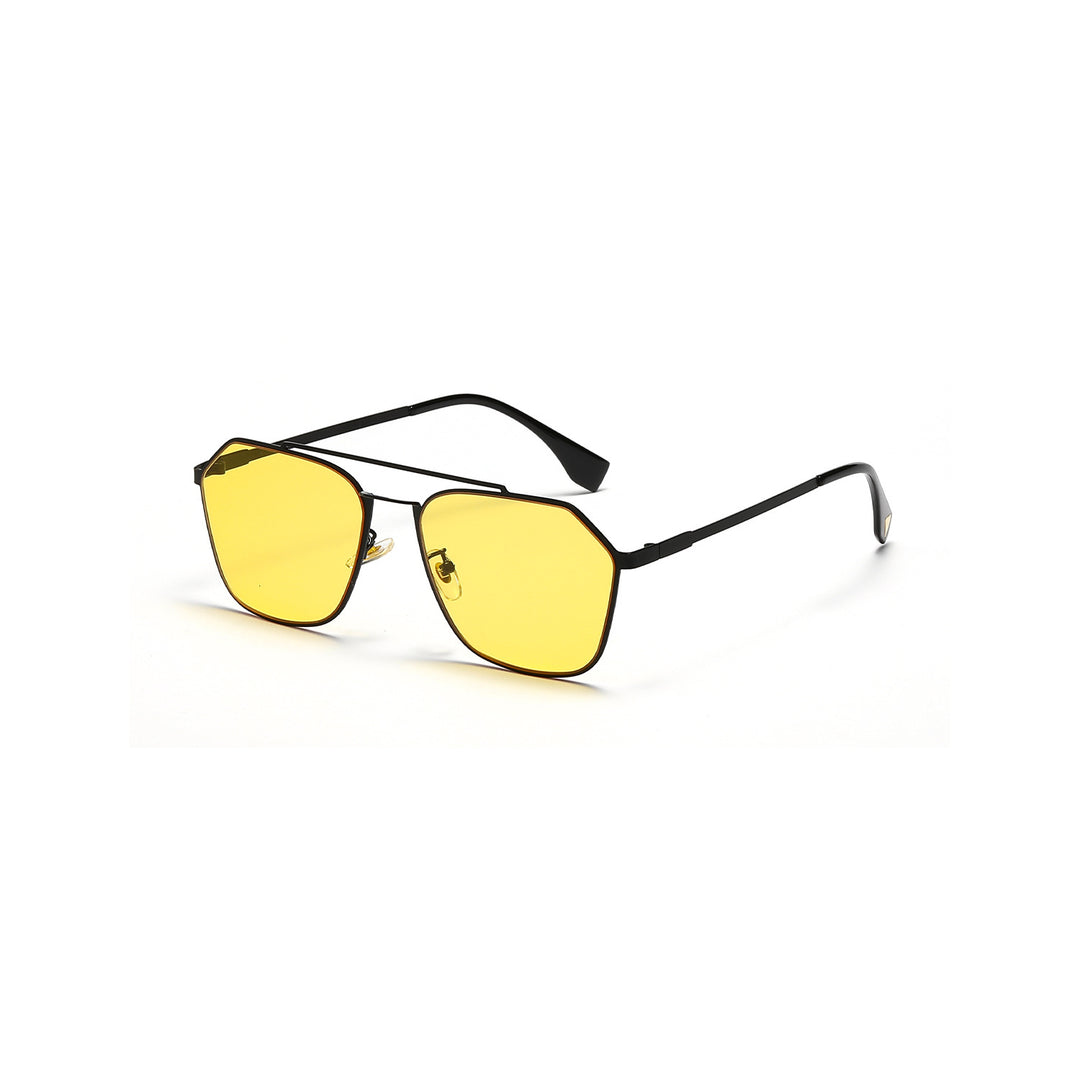 Dame modische åttkant solbrille med UV-beskyttelse Luvikno