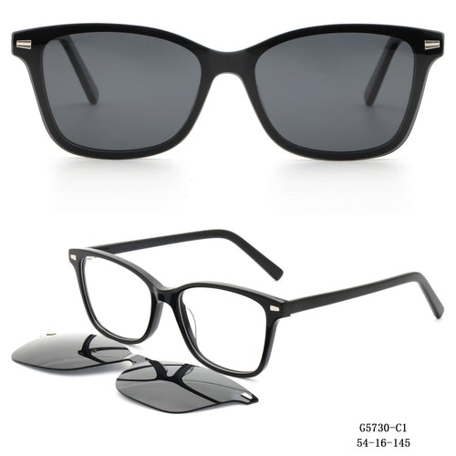 Dame solbrille i moteriktig dual-design Luvikno