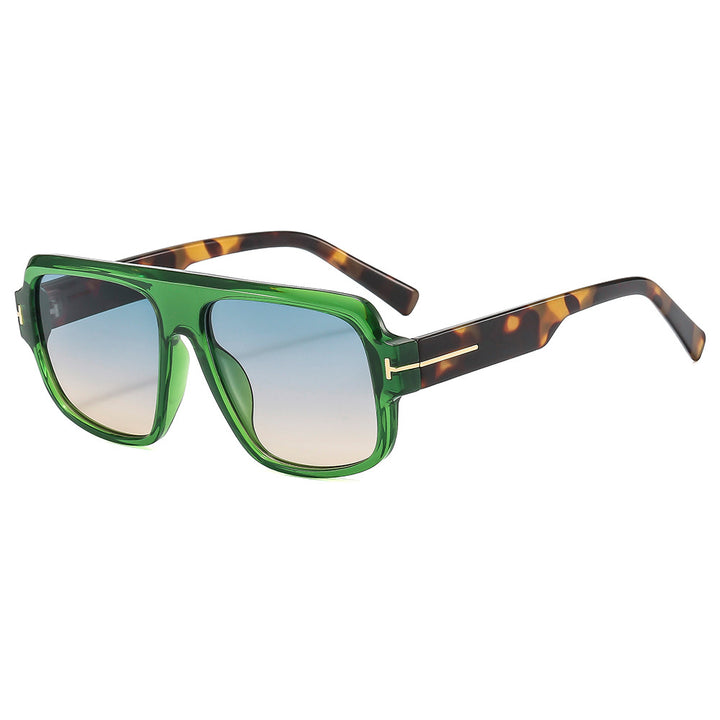 Dame trendy firkantet solbrille Luvikno