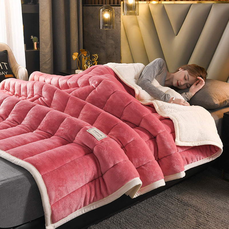 Luvikno | Luksuriøs Flanell Fleece Vinterteppe - Holder deg alltid varm!