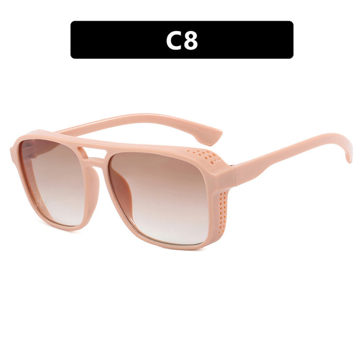 Dame moteriktig solbrille i trendy skilpaddemønster Luvikno