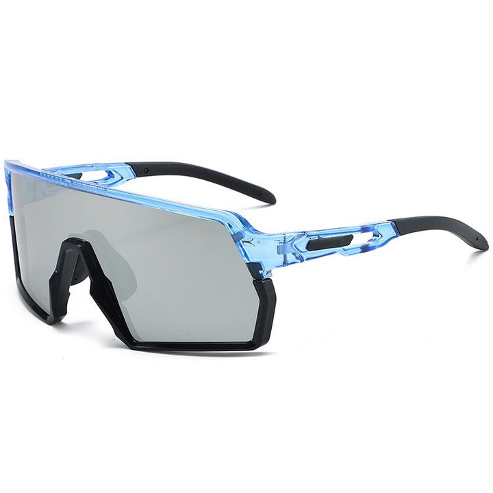Dame Sporty Racing Glasses med innovativ ramme og høystreflekterende linser Luvikno