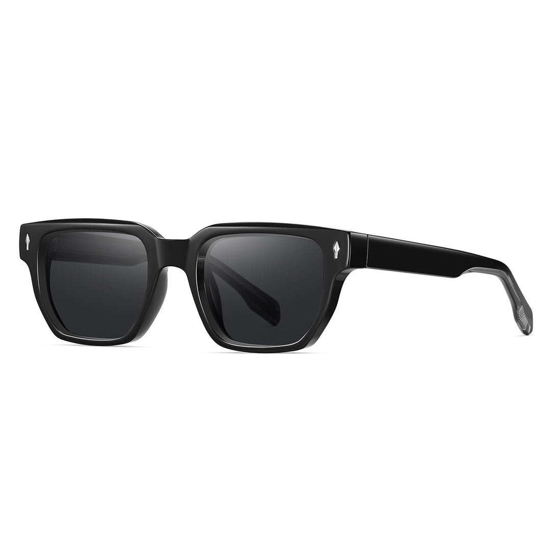 Dame solbrille i moderne, elegante kvadratdesign Luvikno