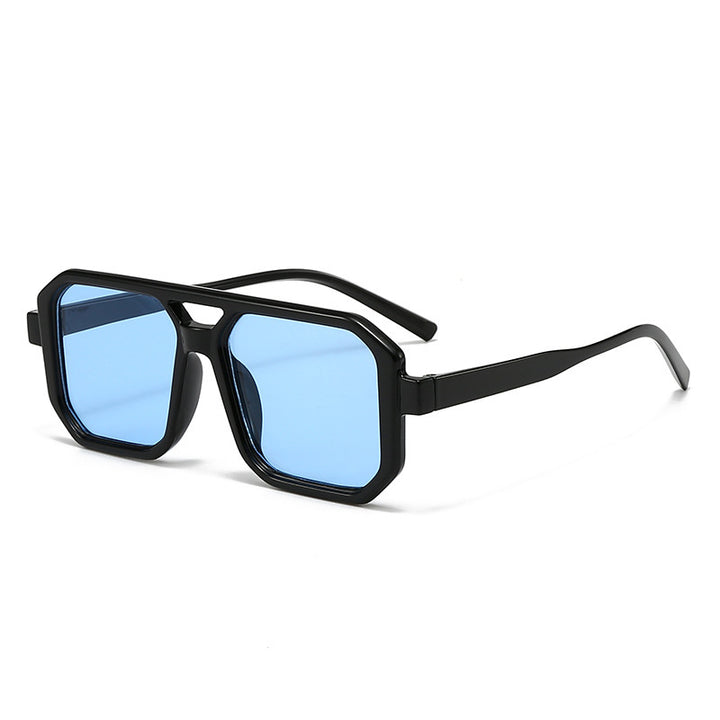 Dame Geometrisk Solbrille med stilig mønster Luvikno