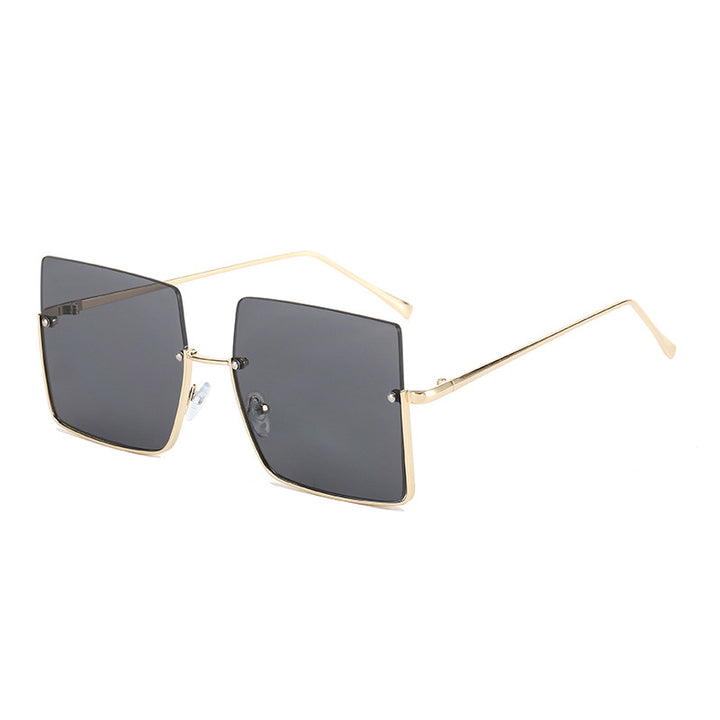 Damer Modisk solbrille i markant kvadratdesign Luvikno